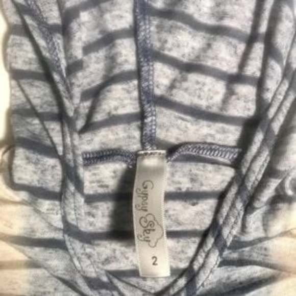 Gypsy Sky Thin Tie-Dye Style Toddler Top - Picture 5 of 5